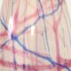Vase de Murano à lignes colorées, Italie, 1950