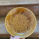 Gien slipware compote dish