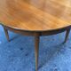 Table ronde scandinave avec verre