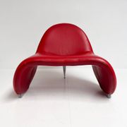 Fauteuil lounge Leolux Sella par Patrick Belli, années 2010.