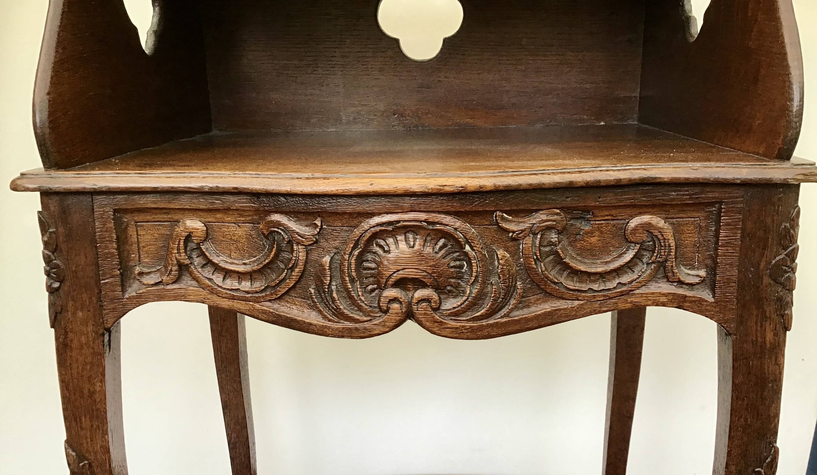 Bedside table - Oak - Louis XV Style - 19th century