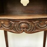 Table de chevet - Chêne - Style Louis XV - 19e siècle