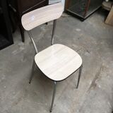 White formica chair