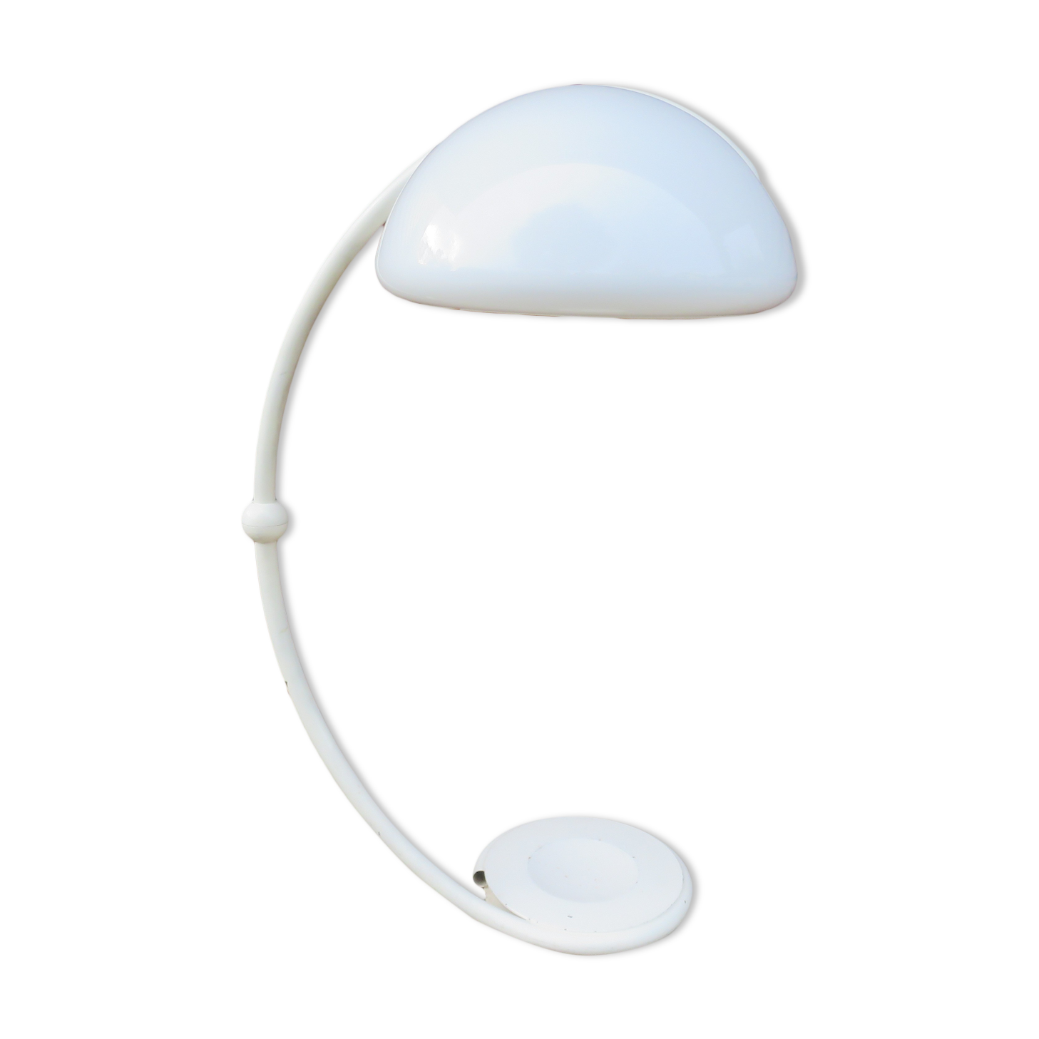 Floor lamp "serpente" Elio Martinelli for Martinelli luce 1965 1st edition