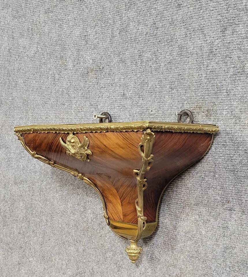 Louis XV style wall lamp console