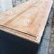 Vintage art deco abyssal blue buffet