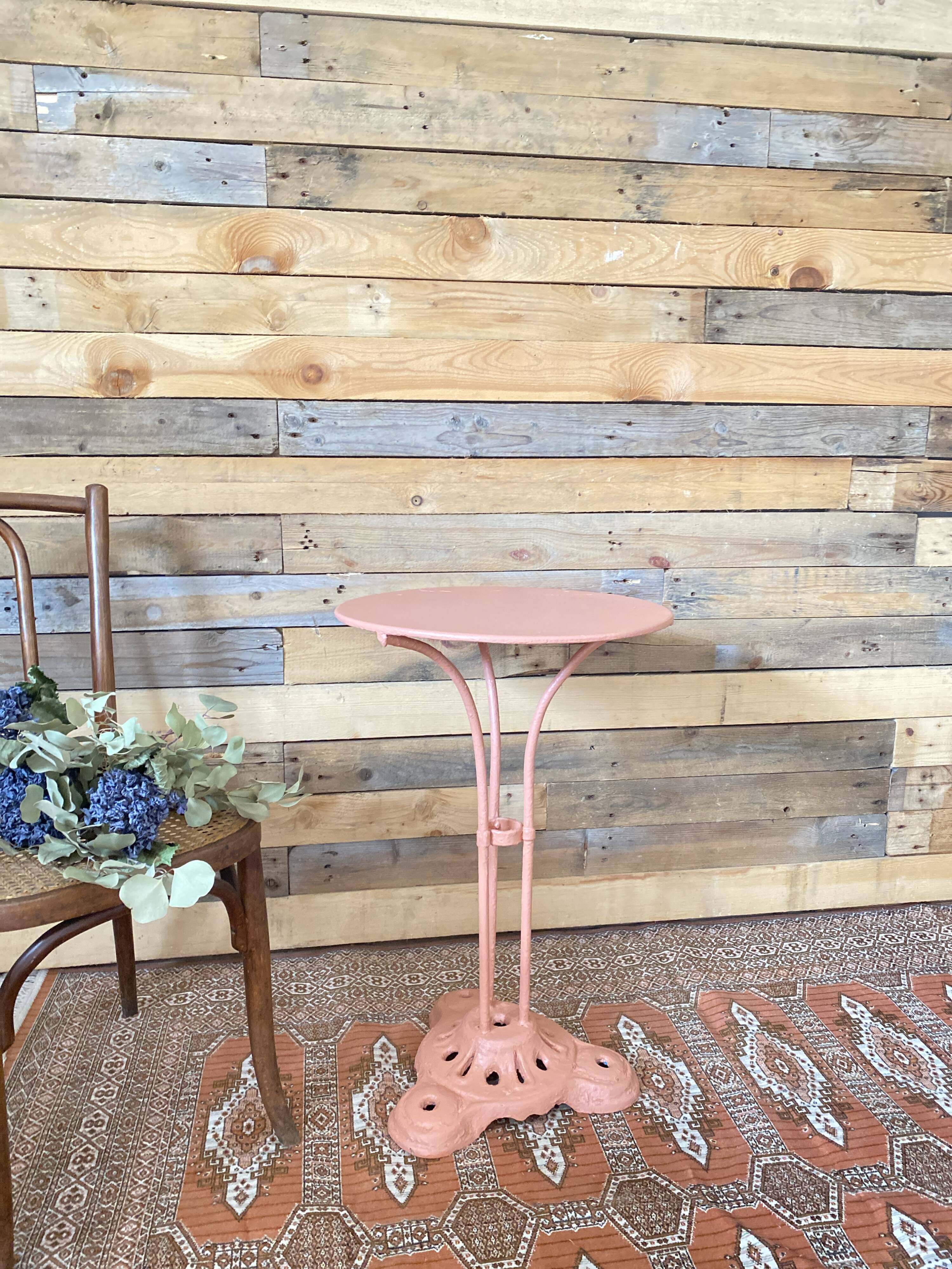 Cast iron outdoor table