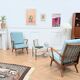 Vintage Scandinavian armchair