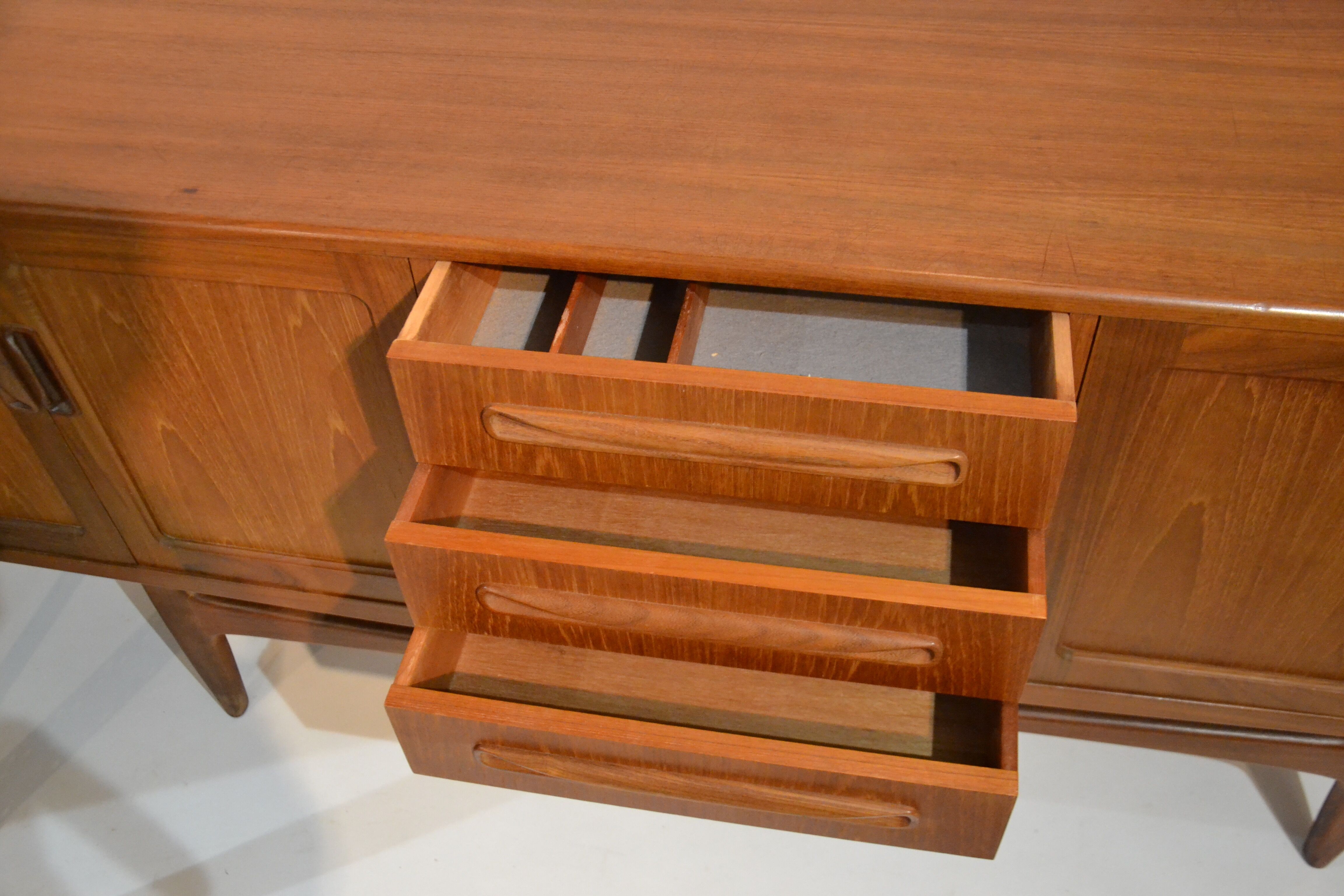 Scandinavian teak sideboard