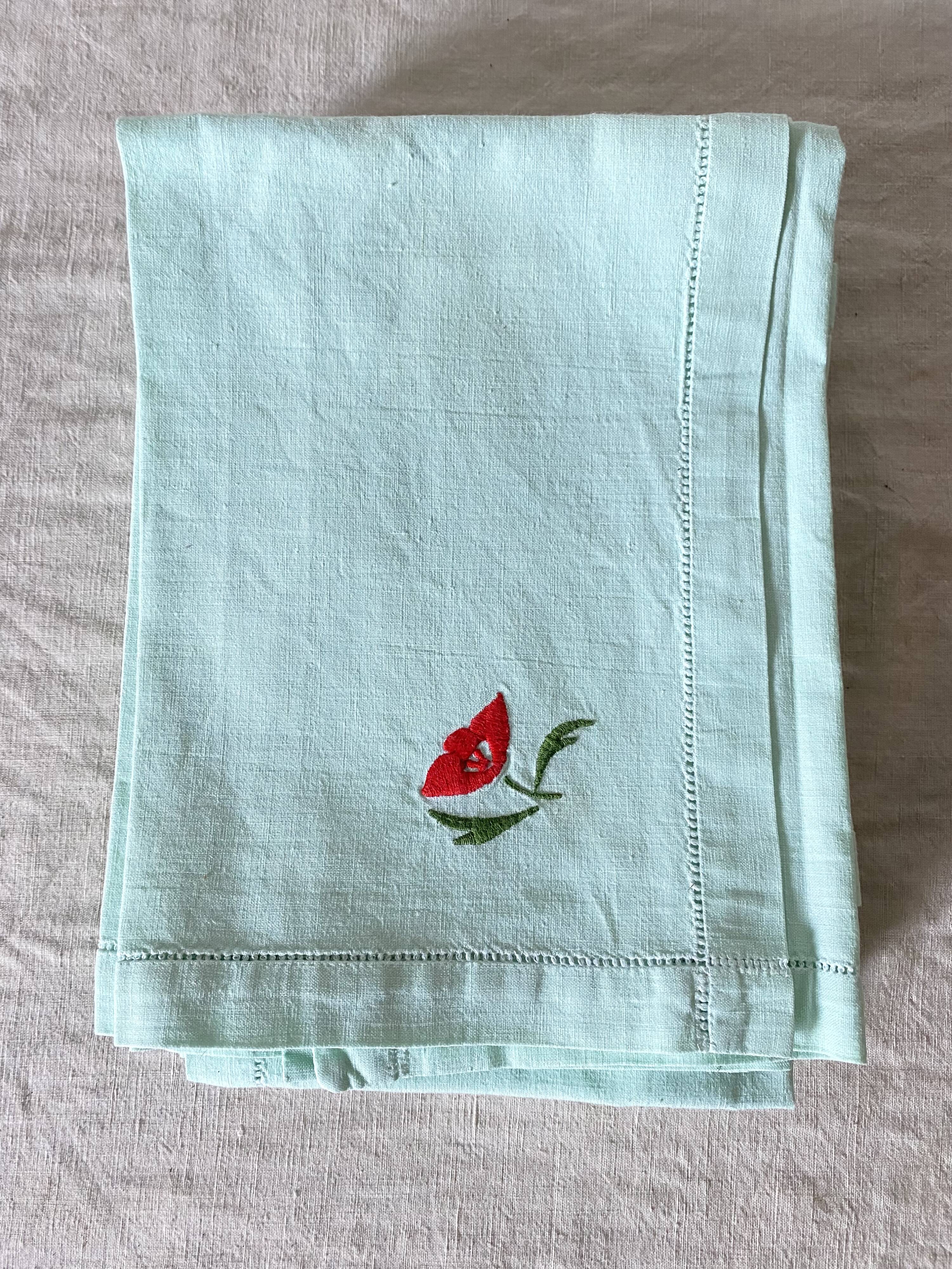 Vintage embroidered napkins