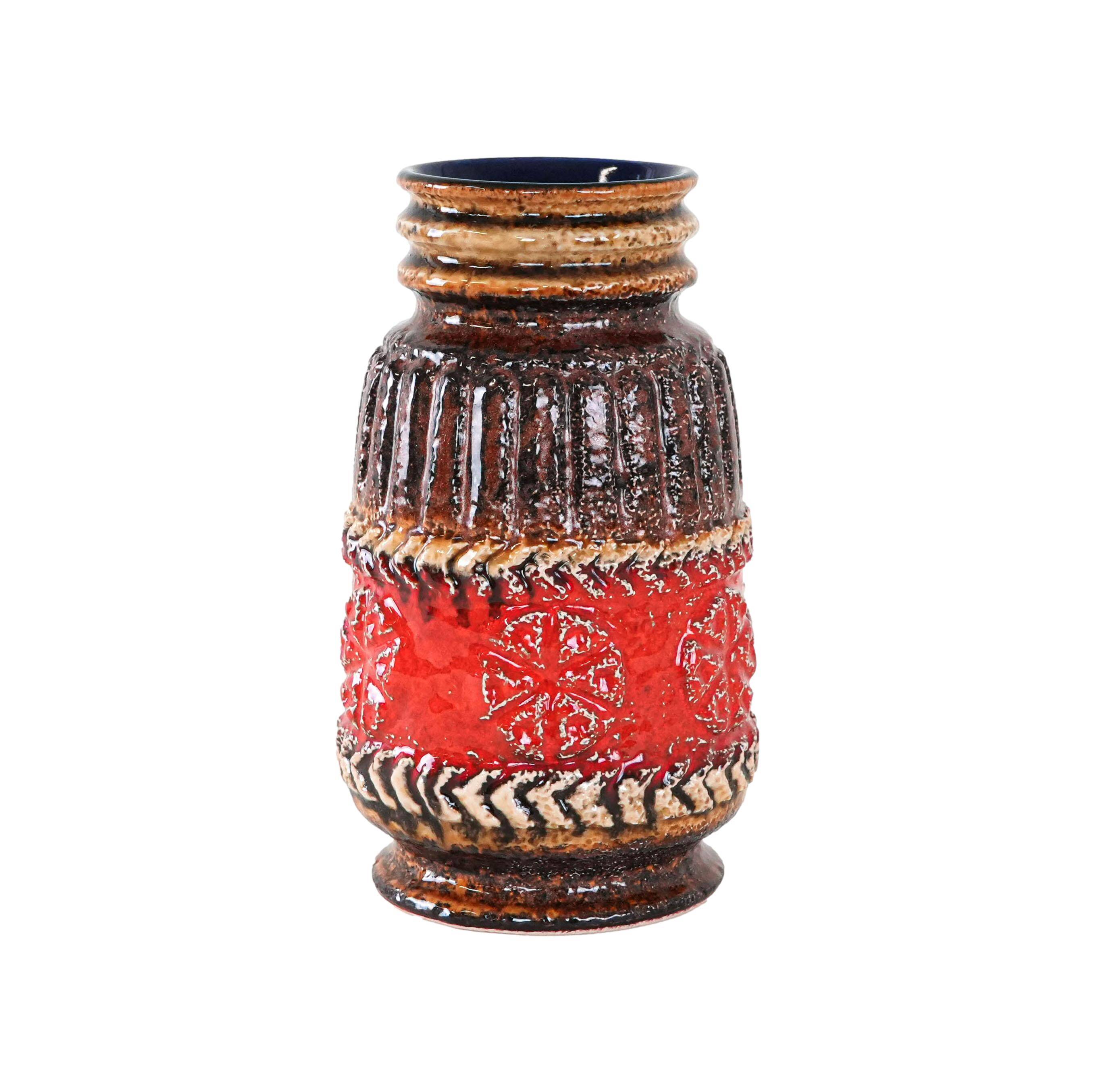 Ceramic vase, German design, 1960s, manufactured in West Germany