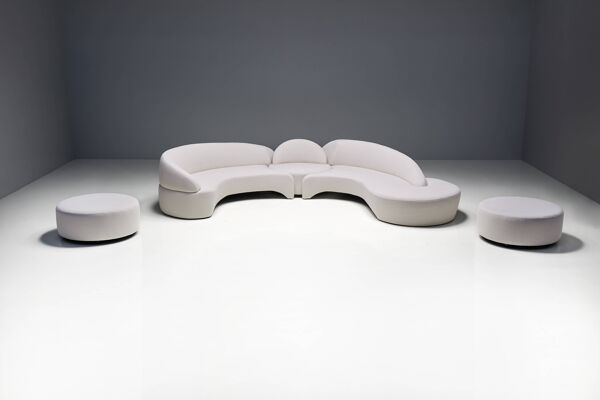 Canapé Modulable ''Comete'' Vladimir Kagan pour Roche Bobois, France, 2003