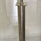 Silver metal lamp foot