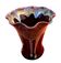 Vase Cornet style Vallauris Céramique émaillée années 1950