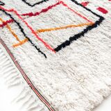 Azilal Moroccan Berber carpet with colorful patterns new
