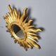 Vintage sunburst mirror, 1960s