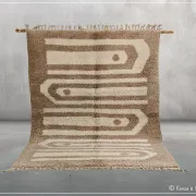 Large Beni Ouarain rug, 280 x 205 cm