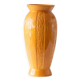 Large Scheurich Germany fat lava vase circa 1950