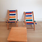 Wooden doll garden furniture