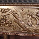 19th century gilded wood planter