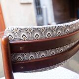 4 restored Scandinavian rosewood chairs