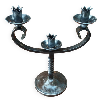 Chandelier en fer forgé de Charles Piguet