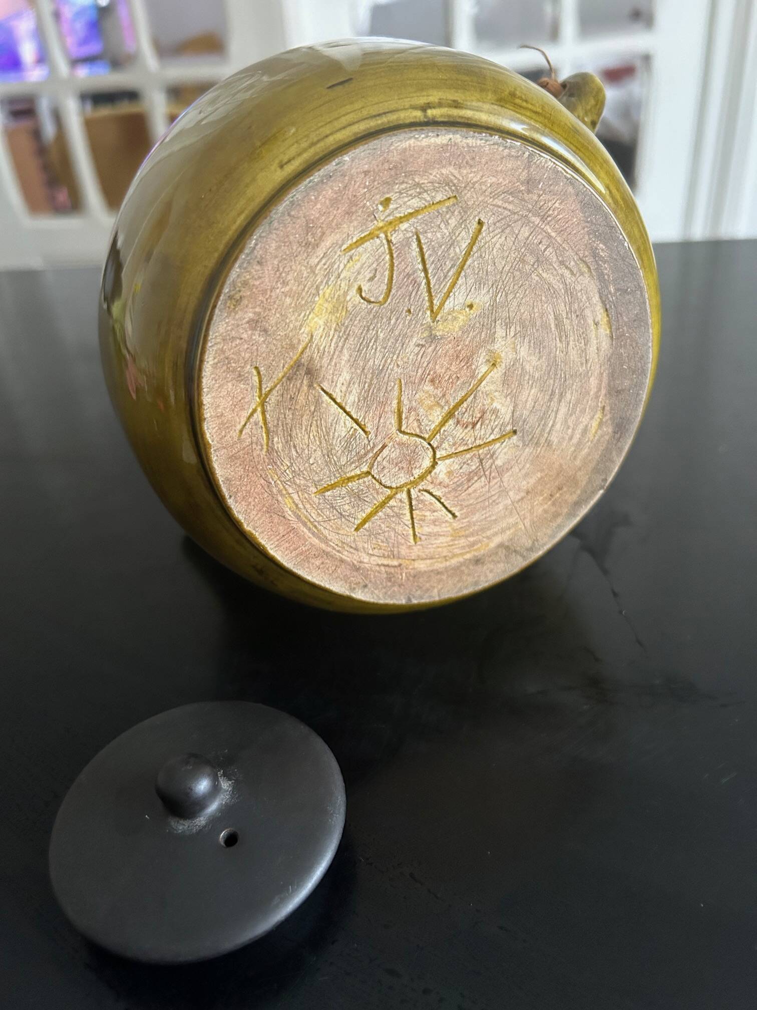 Jean Varoqueaux ceramic teapot