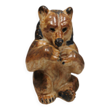 Beautiful ceramic bear by Arne Ingdam. Denmark, 1960s-70s.