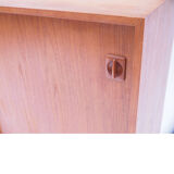 Scandinavian row vintage Danish sliding doors