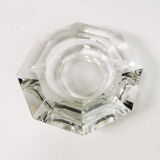Crystal ashtray, Val Saint Lambert, Belgium, 1950s