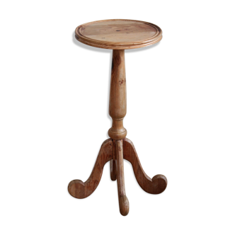 Healing Waxed Side Table