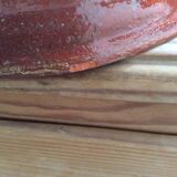 Flat terracotta plates