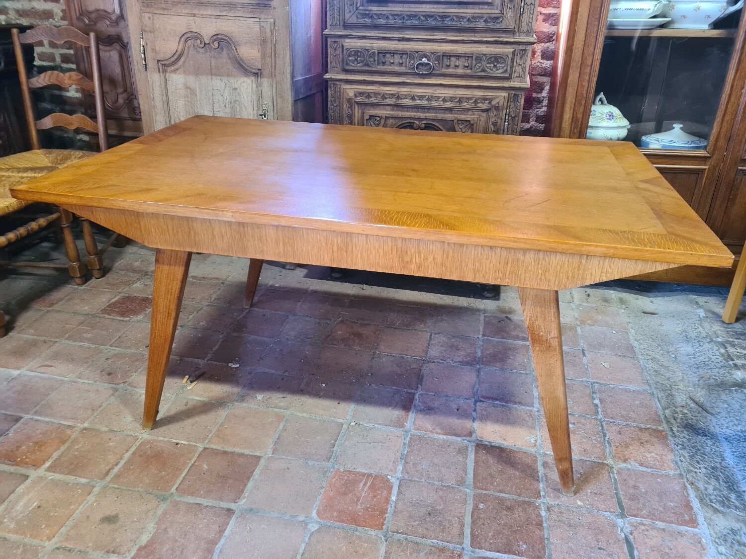Vintage oak table