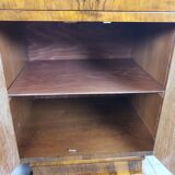 Art Decò Bedsides in Walnut