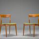 Set of Dining Teak Chairs attributed to R. Borregaard for Viborg, 1970s