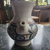 Pottery pitcher signed Vallauris