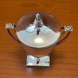 Solid silver bonbonnière, silversmith Émile Puiforcat