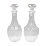 Old glass carafes