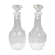 Old glass carafes