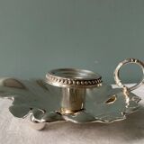 Silver metal candle holder, SFAM goldsmith