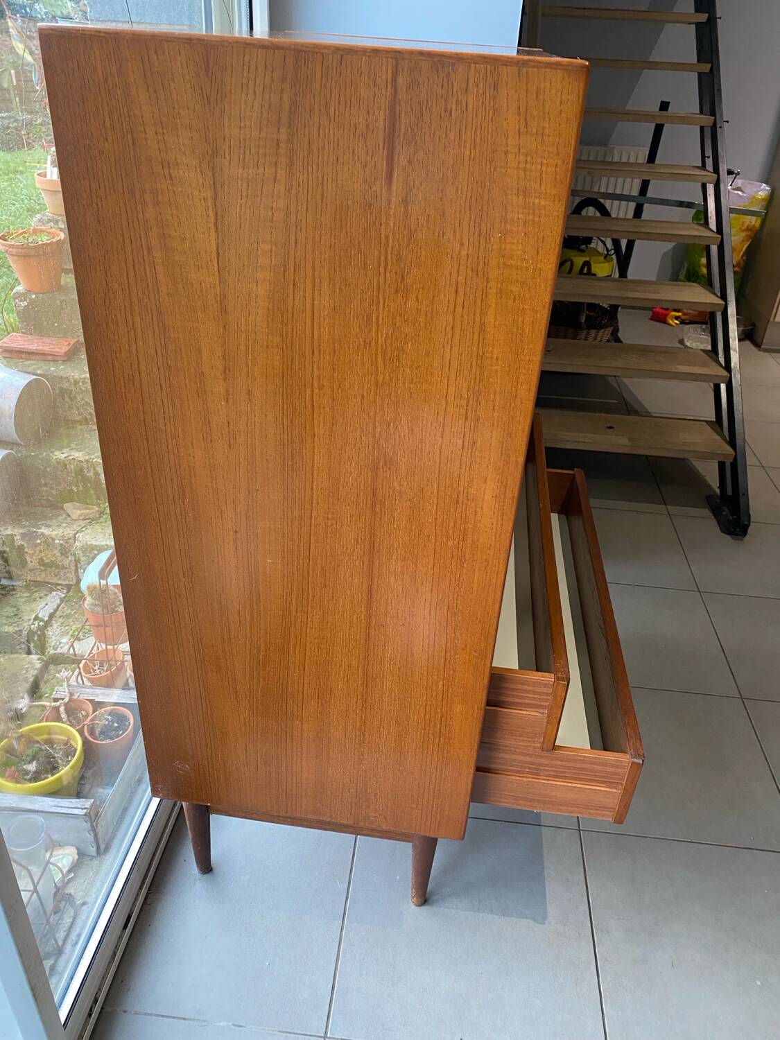 Vintage teak TV unit – 1960s