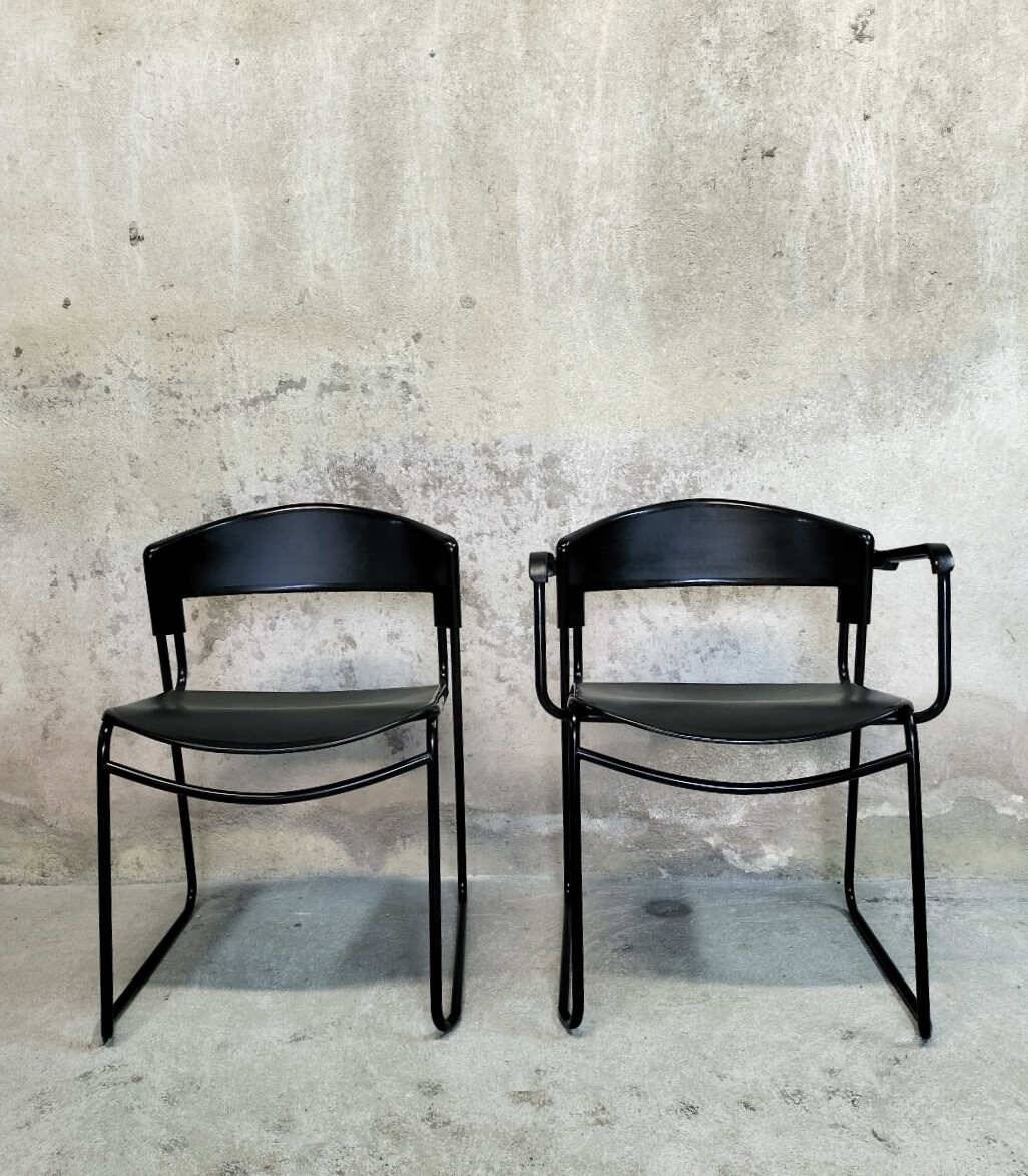 Pair of Assisa chairs by Paolo Favaretto