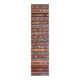 Tapis Kilim coloré en laine et coton fait main turc vintage des années 1970 98x405