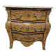 Louis XV style commode with marble.