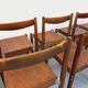 Set of 8 stackable chairs from the Czech manufacturer Bukoza