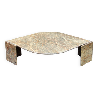70s design marble coffee table