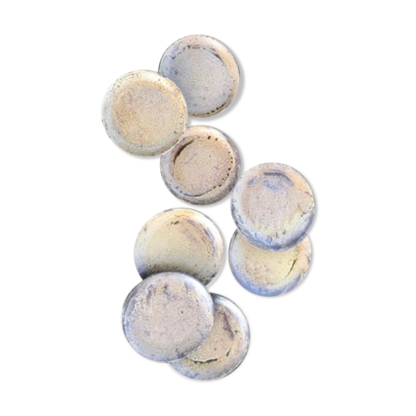 Lot of sandstone dishes