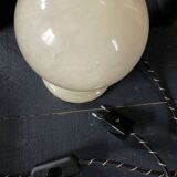 Onyx globe lamp