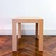 Jean-michel frank - table d’appoint gainée de cuir