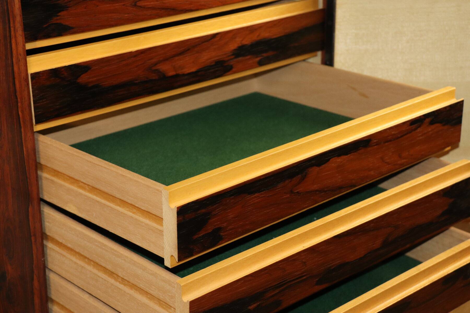 Scandinavian enfilade in rosewood by Fredrik Kayser, 1960